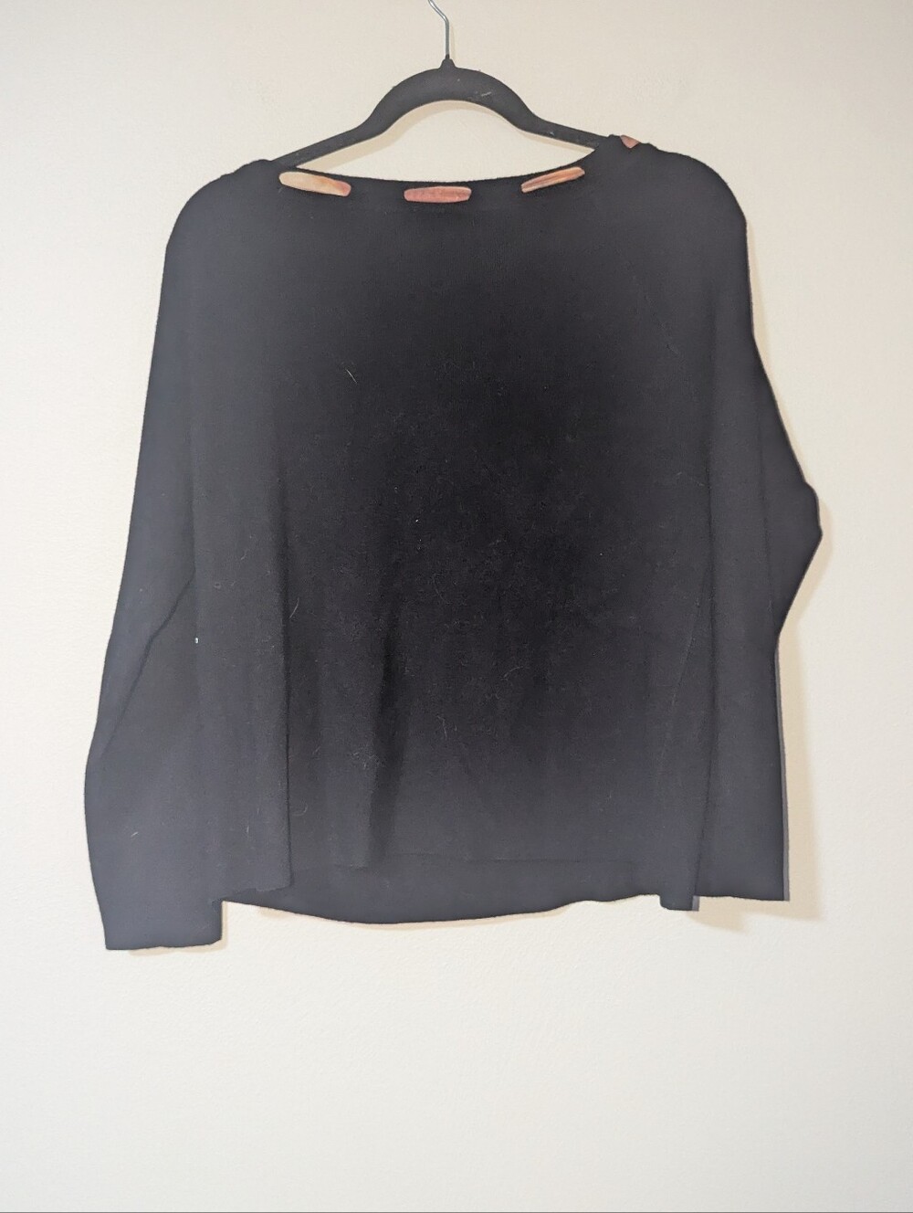 XL NWT La Vila Milano Black Sweater - Picture 4 of 5